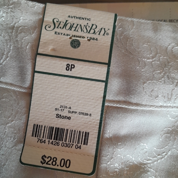 St John's Bay women's Capri nwt - Picture 6 of 8